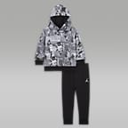 NIKE公式】ジョーダン MJ ブルックリン ベビー ツーピース プリント フレンチ テリー パーカー セットアップ.オンラインストア (通販サイト)